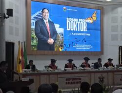 Bupati Maros Jalani Ujian Promosi Doktor di Unhas