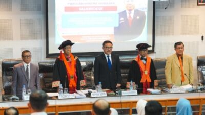 Sekda Sulsel Jadi Penguji Eksternal Sidang Disertasi Doktor FISIP Universitas Hasanuddin