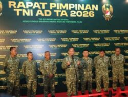 Kasad Pimpin Rapim TNI AD 2026, Tekankan Profesionalisme dan Dukungan pada Program Nasional