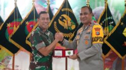 Sinergi TNI–Polri di Papua Barat Diperkuat, Pangdam XVIII/Kasuari Terima Kunjungan Kapolda