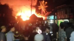 Kebakaran di Panjallingan Maros, Tiga Rumah Terdampak, Satu Warga Luka
