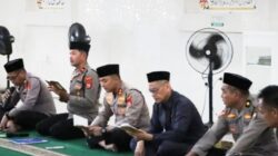 Kapolres Maros Kumpulkan Personel di Masjid Agung, Ini Pesan yang Disampaikan !