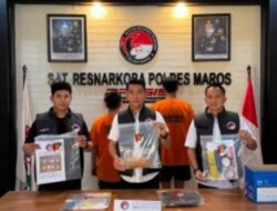 Polres Maros Gagalkan Peredaran 421 Gram Sabu, Dua Terduga Bandar Diamankan