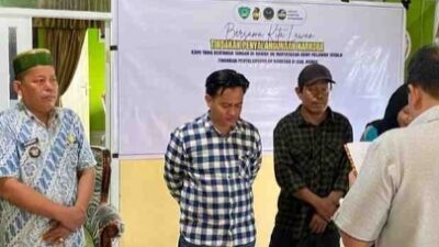 HANI 2026 di Mattirotasi, Wabup Maros Kukuhkan Satgas Anti Narkoba Desa