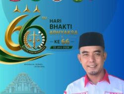 Ketua DPD ABPEDNAS Sulsel Akbar Ucapkan Selamat Hari Bhakti Adhyaksa ke-66, Apresiasi Pengabdian Korps Adhyaksa