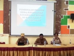 Sekcam Maros Baru Buka Pembinaan FORKOM Kecamatan Sehat, Ini Pesan Pentingnya untuk Desa dan Kelurahan