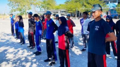 Latihan Perdana Paskibraka Maros Baru Dimulai, Ini Harapan Besar Pelatih untuk Generasi Muda