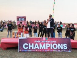 Turnamen Pos Corona Cup III 2026 Resmi Ditutup, Ketua KONI Maros Apresiasi Antusiasme Warga