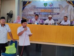 Muskab MKKS SMP Maros Tetapkan Ince Jamaluddin, Ini Arah Kepengurusan 2026–2029